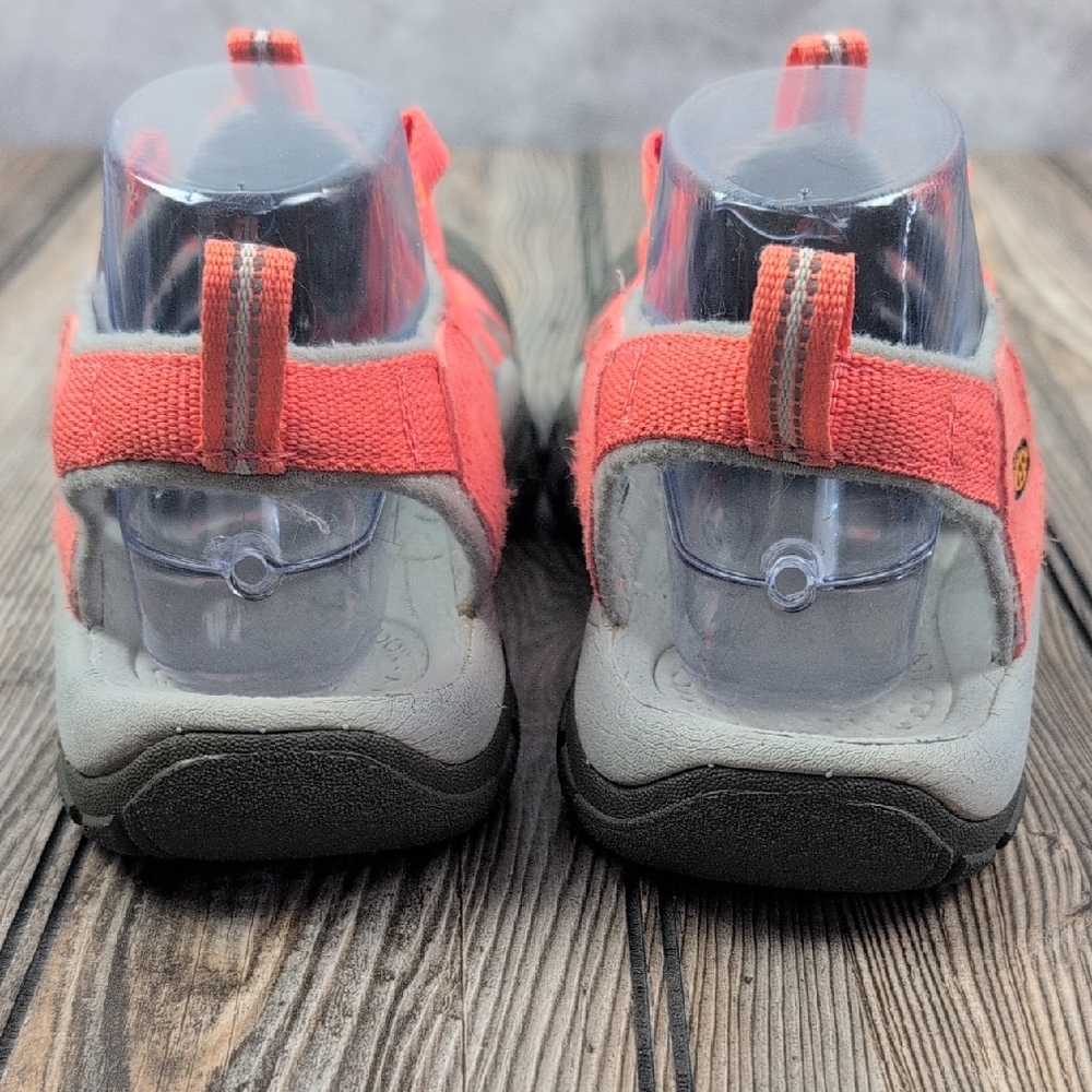 KEEN Whisper Waterproof Adventure Sandals - Coral/Pink Sz 8 No Laces - Picture 2 of 12